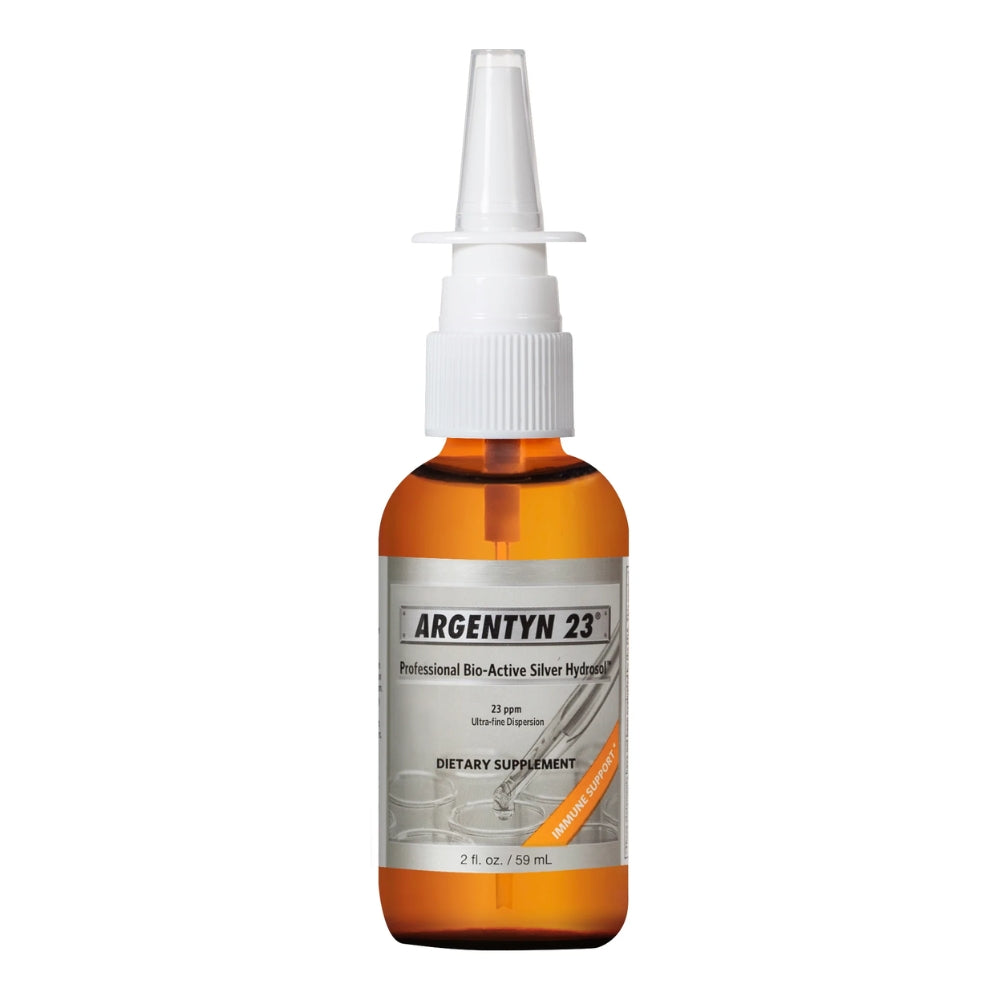 Argentyn 23 Bio-Active Silver Hydrosol Sinus Relief Natural Nasal Spra ...