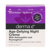 Derma E Age-Defying Night Creme w Astaxanthin and Pycnogenol 2oz